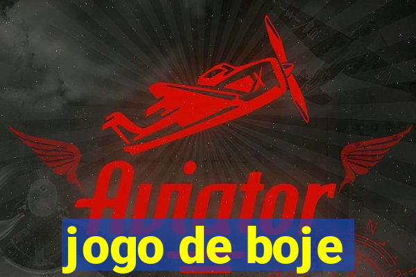 jogo de boje